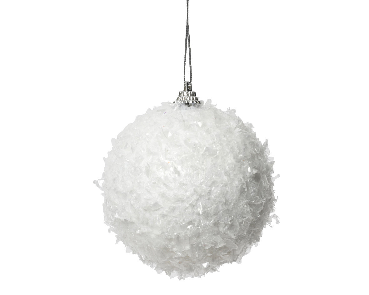 Kerstbal op draad foam