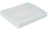 Witte trainingpads, gevouwen stapel van meerdere stuks