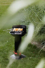 Barbecook - Loewy 40 houtskoolbarbecue uit email zwart Ø 40cm H 75cm