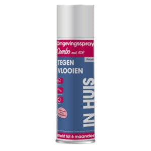 Omgevingsspraybus Combo 500 ml, blauwe en rode etiket