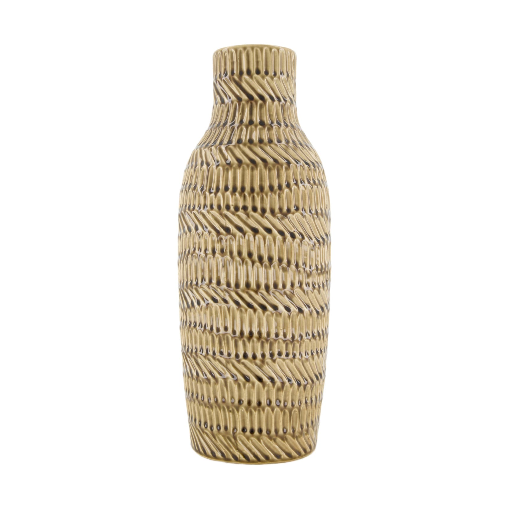 Vase keramiek 15.5x15.5x40cm