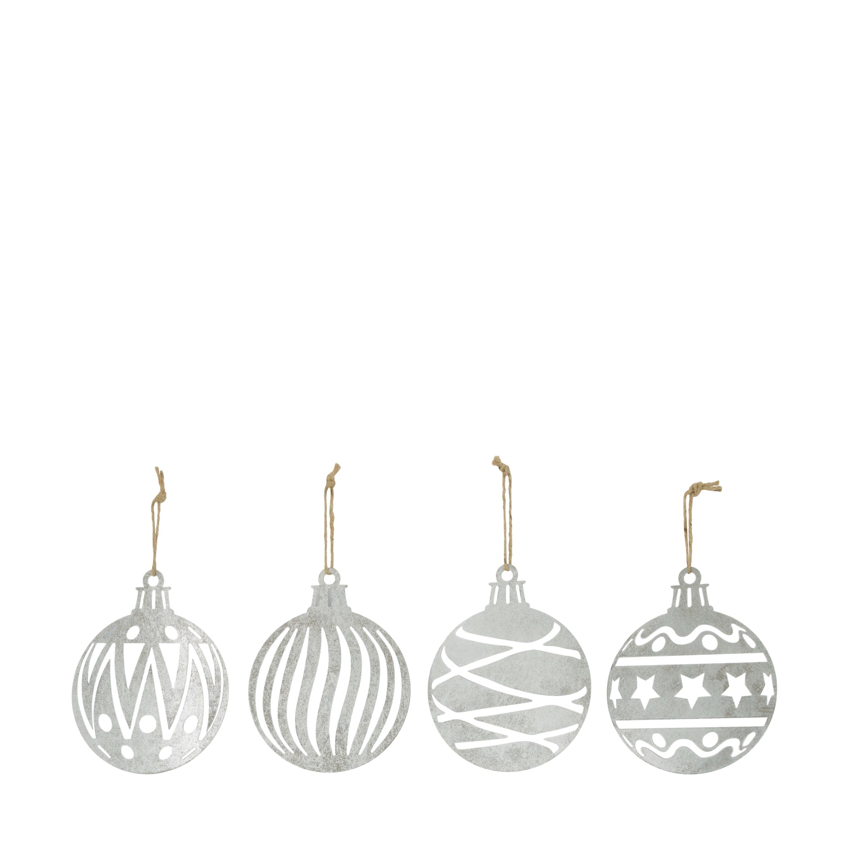Hanger rond metaal 18x0.01x23cm assorti