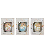 Kerstbal glas 3ass