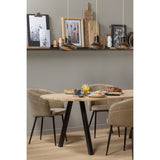 TABLO TAFELBLAD OVAAL EIKEN ONBEHANDELD [fsc]