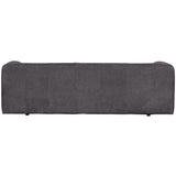 GRID 3-ZITS BANK GEWEVEN STOF DONKERGRIJS