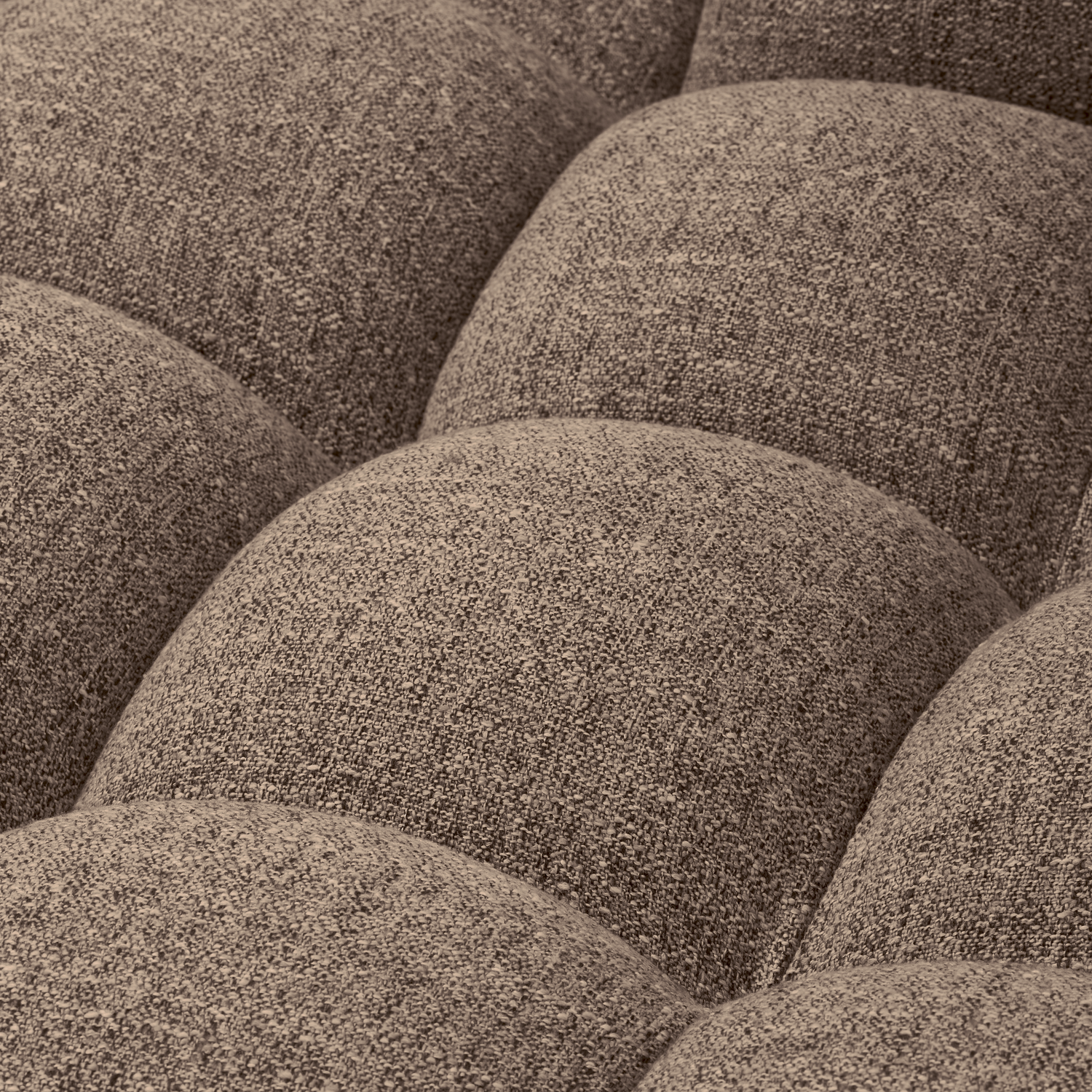 ALLURE CHAISE LONGUE LINKS GEWEVEN STOF DONKERBRUIN MELANGE