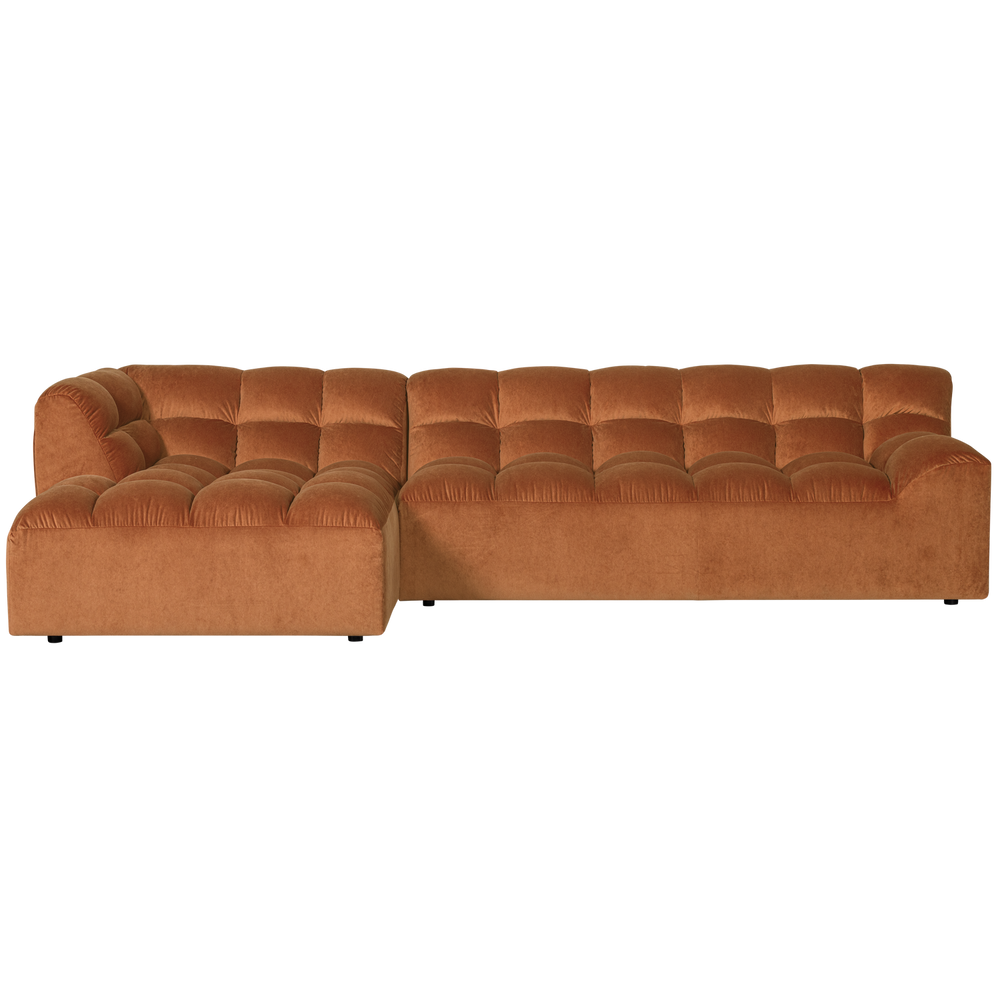 ALLURE CHAISE LONGUE LINKS VELVET TERRA