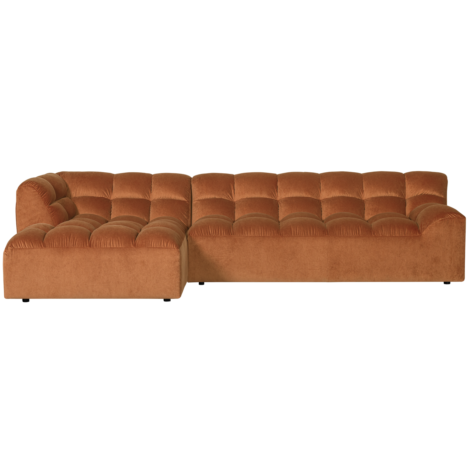 ALLURE CHAISE LONGUE LINKS VELVET TERRA