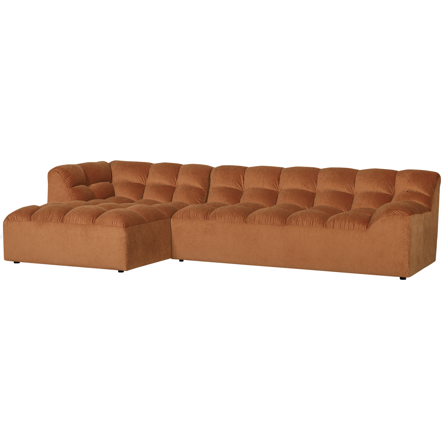 ALLURE CHAISE LONGUE LINKS VELVET TERRA