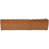 ALLURE CHAISE LONGUE LINKS VELVET TERRA