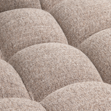 ALLURE CHAISE LONGUE RECHTS GEWEVEN STOF BRUIN MELANGE