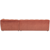 ALLURE CHAISE LONGUE RECHTS VELVET BLUSH