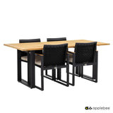 Apple Bee - Dominica Diningset 5-delig