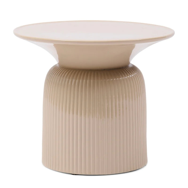 Rivièra Maison - Bijzettafel Cascais 51cm hoog Zand