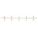 Wall coat rack Matto 5 haken beige - By-Boo