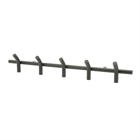 Wall coat rack Matto 5 haken zwart - By-Boo