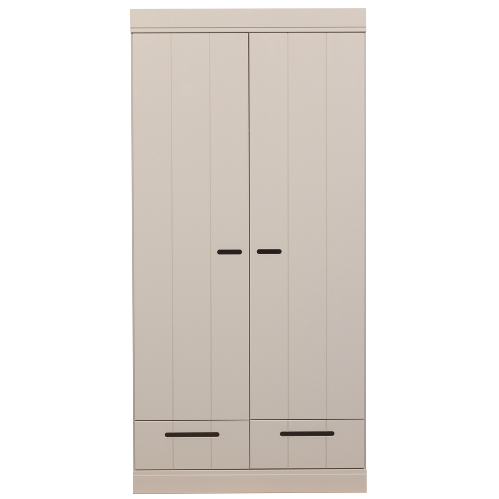 CONNECT 2-DEURS KLEDINGKAST + LADE DUST [fsc]