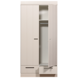 CONNECT 2-DEURS KLEDINGKAST + LADE DUST [fsc]