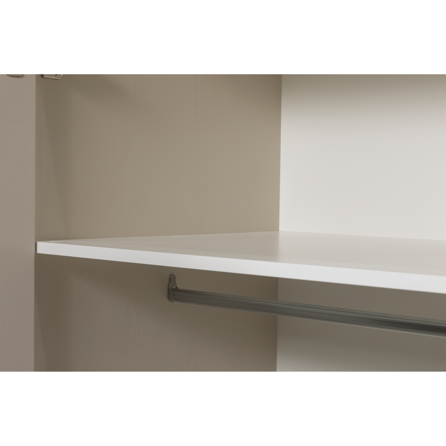 CONNECT 2-DEURS KLEDINGKAST + LADE DUST [fsc]