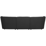 COCO 3-ZITS BANK BOUCLE DONKERGRIJS