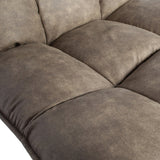 JOUKE DRAAIFAUTEUIL LEERLOOK GROEN