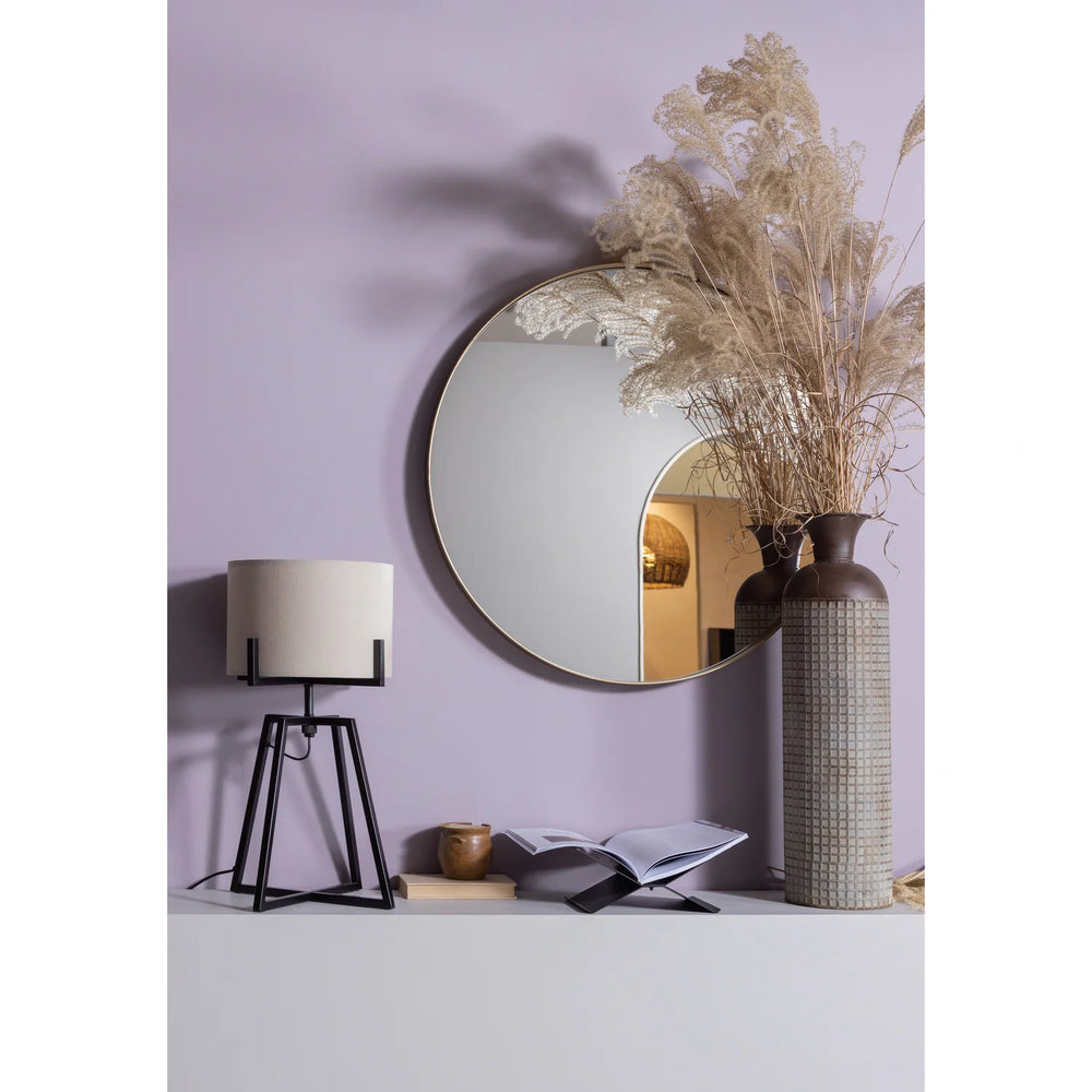 WOOOD - Holly tafellamp zwart/naturel