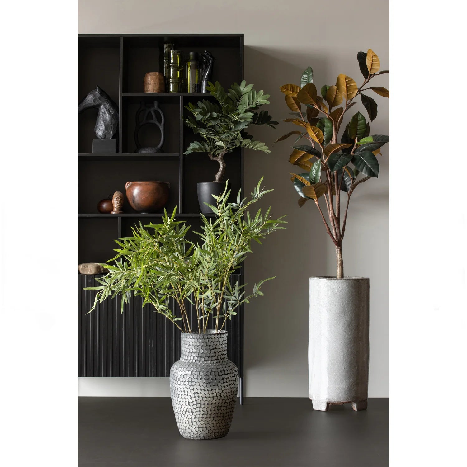 WOOOD - Rubber kunstplant groen 170cm