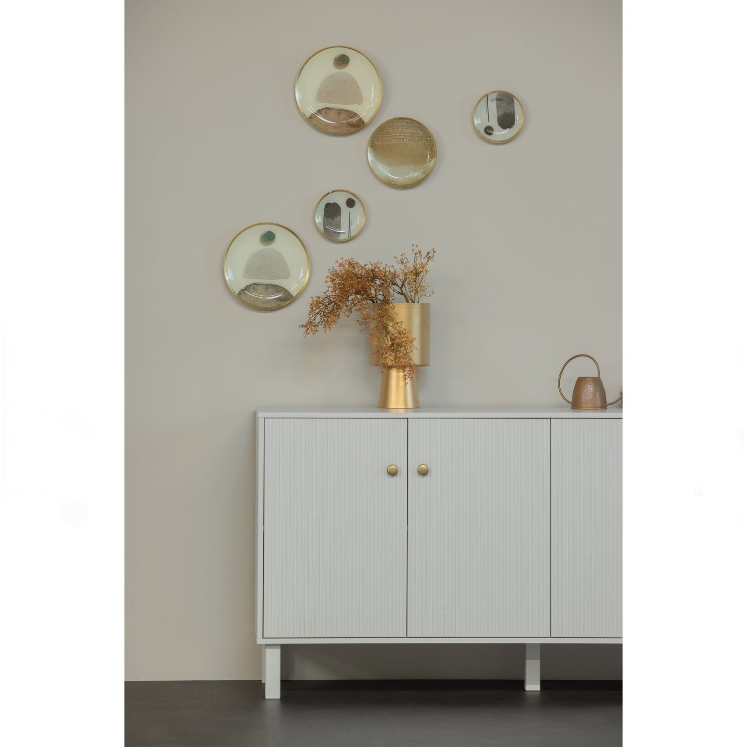 MADU DRESSOIR GRENEN WOLKENGRIJS [fsc]