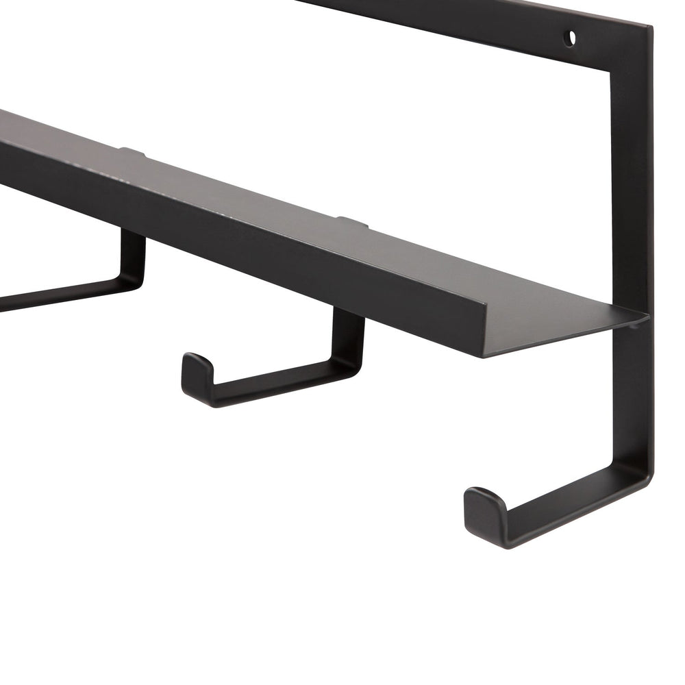 QUINN KAPSTOK 5 HAKEN METAAL ZWART