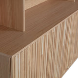 NEW GRAVURE WANDKAST EIKEN BLANKE LAK [fsc]