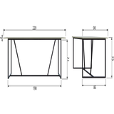 SILAS EETTAFEL ESSEN DUST [fsc]