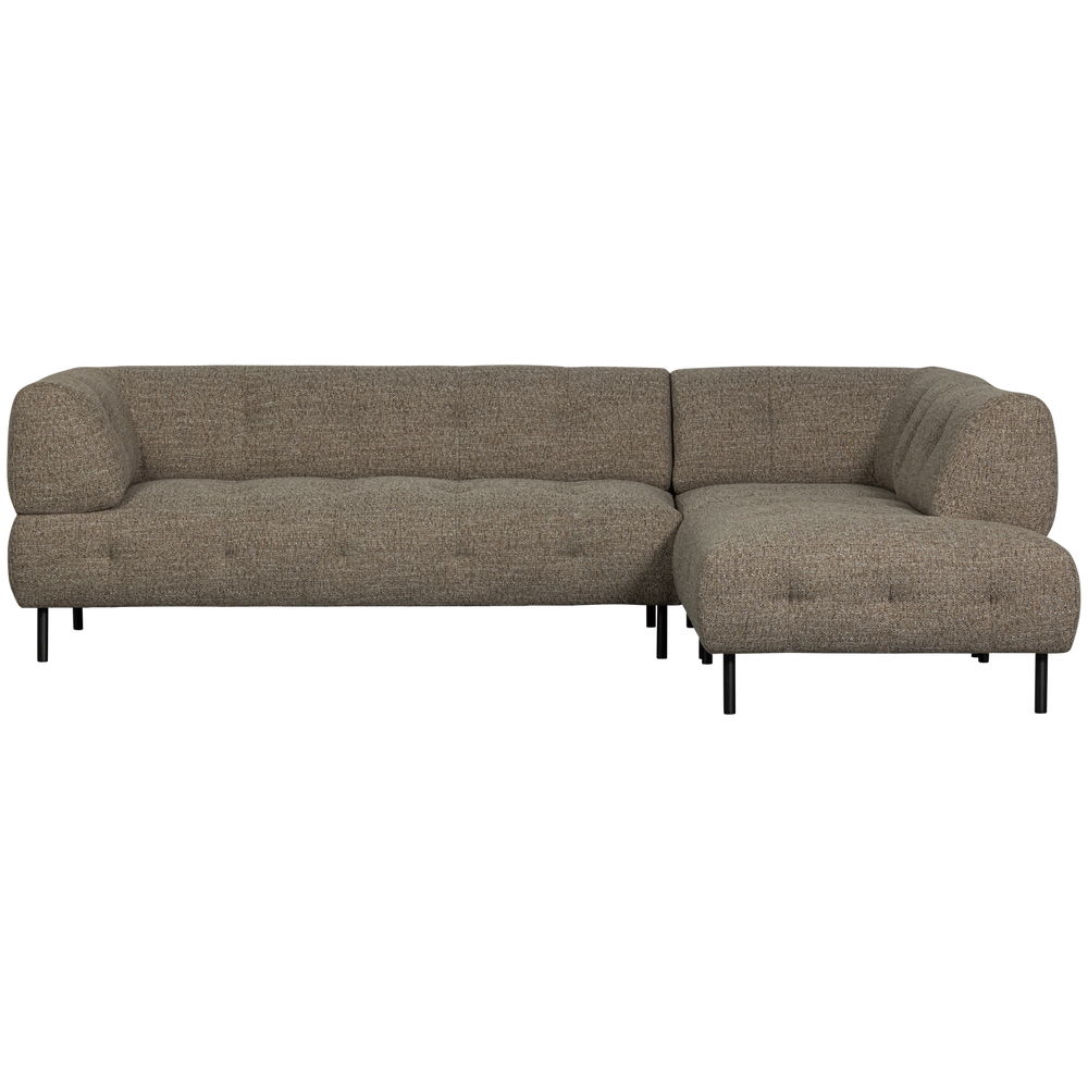 LLOYD HOEKBANK RECHTS GROF GEWEVEN DONKERBRUIN MELANGE