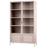 RONJA VITRINEKAST XL METAAL SOFT PINK