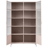 RONJA VITRINEKAST XL METAAL SOFT PINK