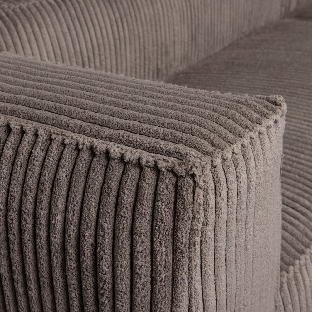 BEAN HOEKBANK RECHTS RIBSTOF MUD