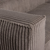 BEAN HOEKBANK RECHTS RIBSTOF MUD