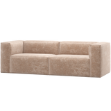 BEAN 3,5-ZITS BANK CHENILLE VELVET NATUREL