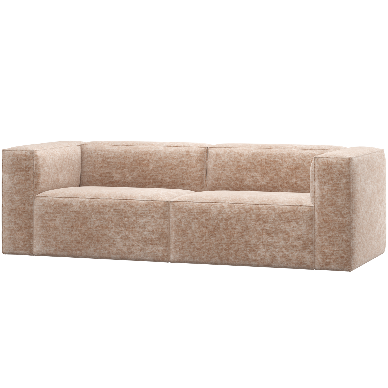 BEAN 3,5-ZITS BANK CHENILLE VELVET NATUREL