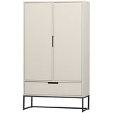 SILAS 2-DEURS KAST GRENEN DUST [fsc]