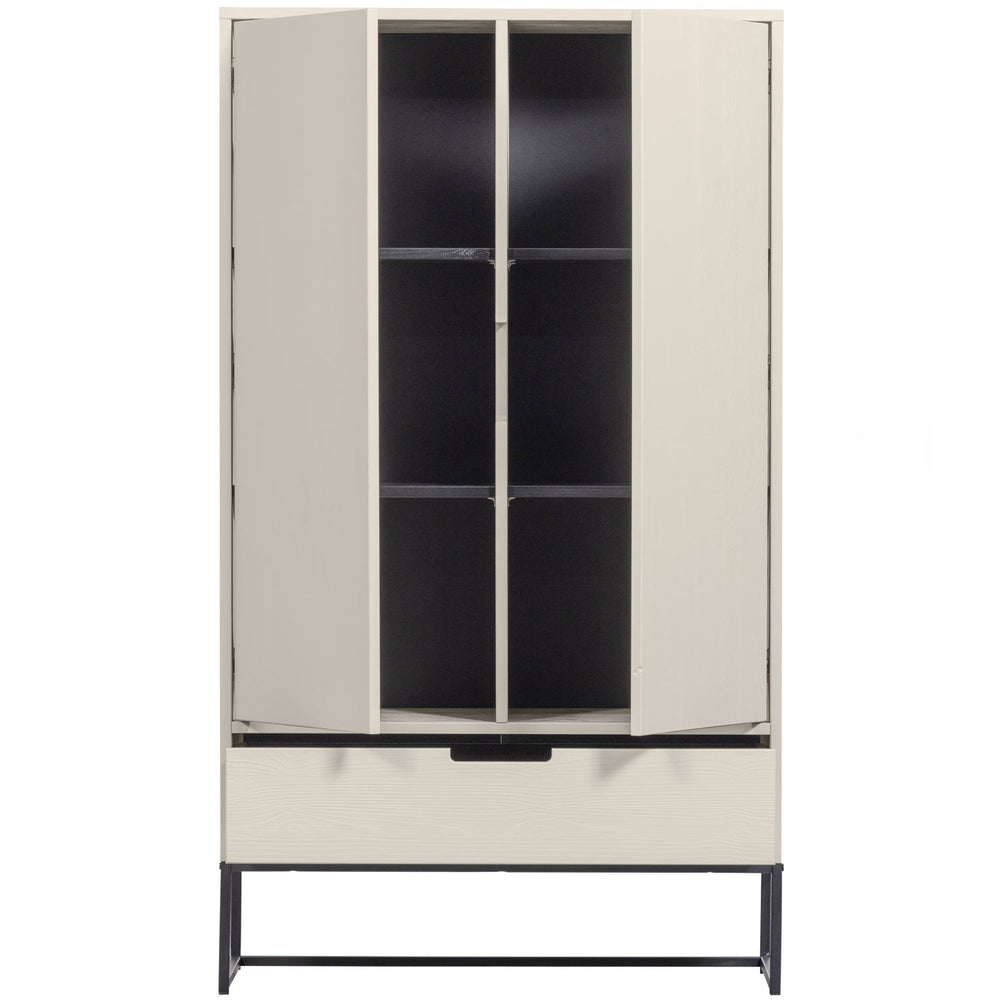 SILAS 2-DEURS KAST GRENEN DUST [fsc]