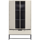 SILAS 2-DEURS KAST GRENEN DUST [fsc]