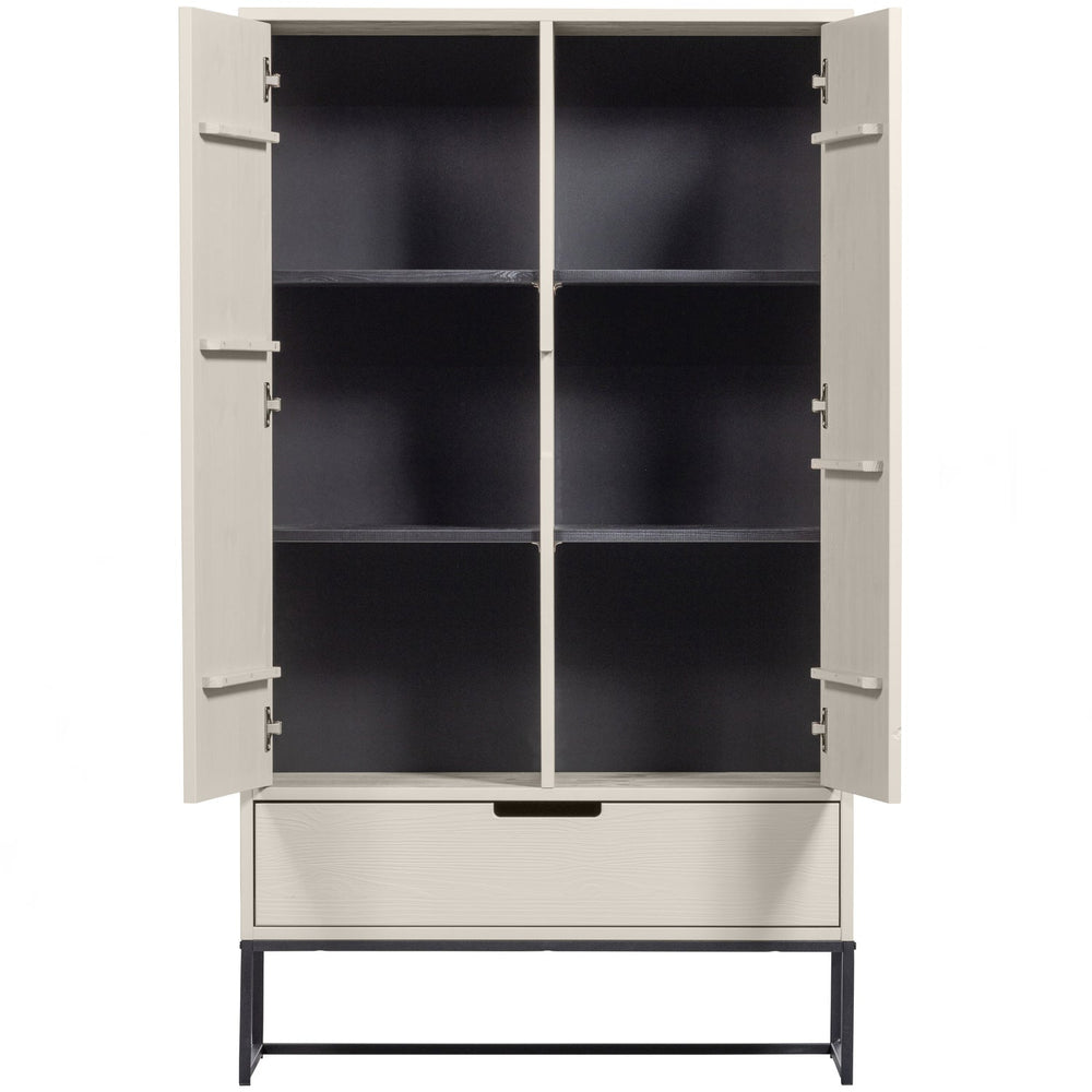 SILAS 2-DEURS KAST GRENEN DUST [fsc]