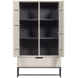 SILAS 2-DEURS KAST GRENEN DUST [fsc]