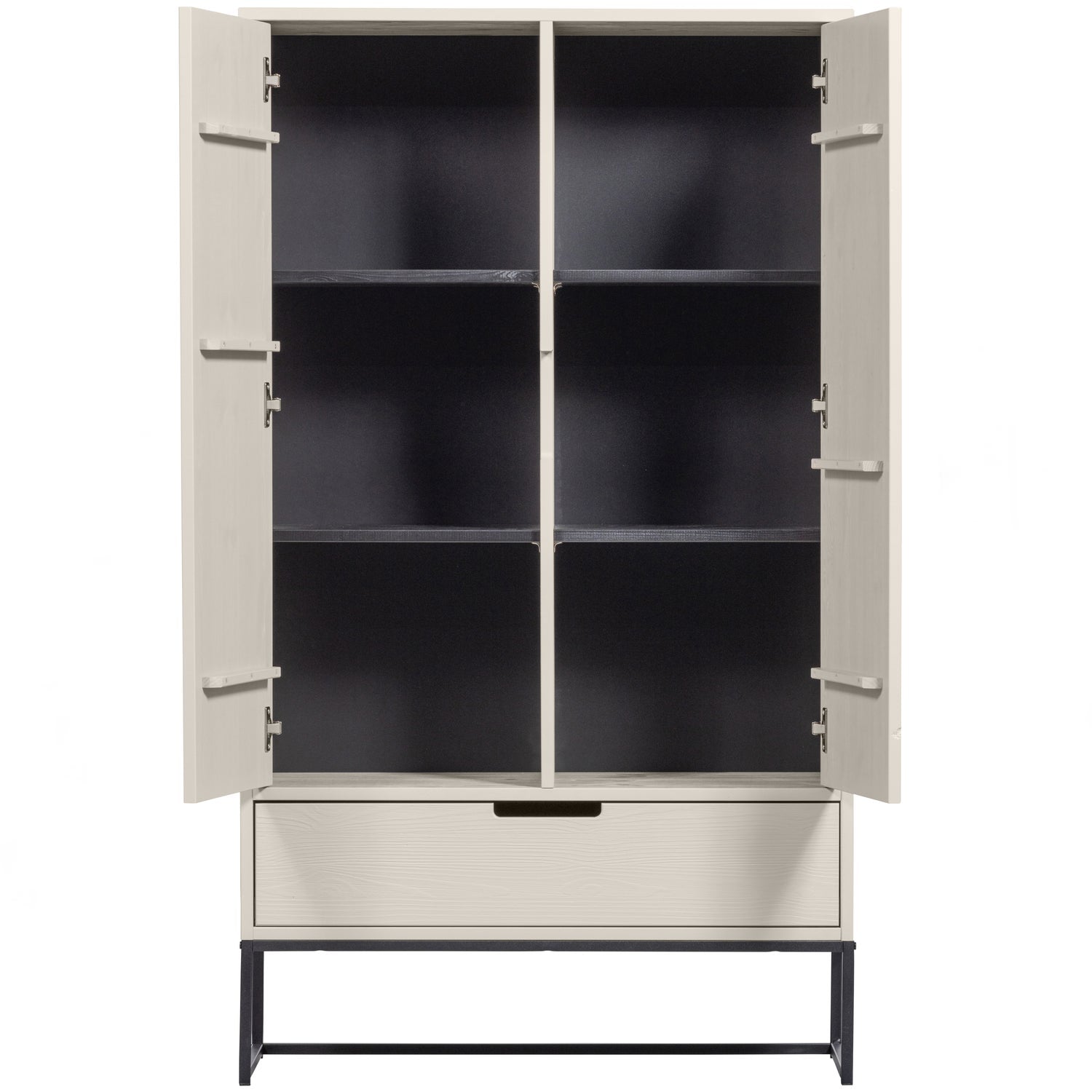 SILAS 2-DEURS KAST GRENEN DUST [fsc]