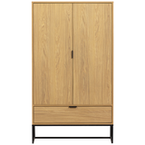 SILAS 2-DEURS KAST EIKEN DECOR [fsc]