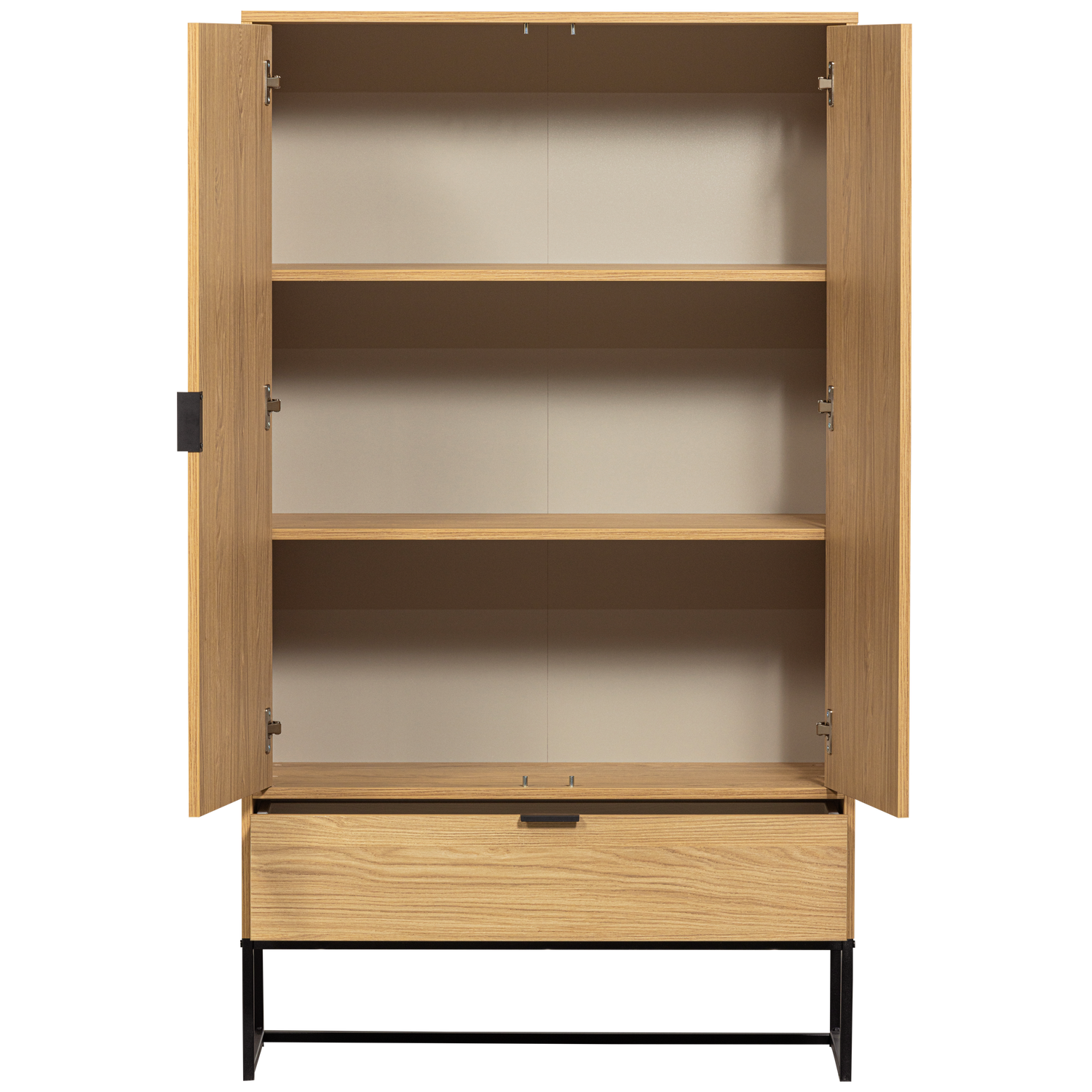 SILAS 2-DEURS KAST EIKEN DECOR [fsc]