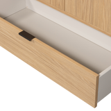 SILAS 2-DEURS KAST EIKEN DECOR [fsc]