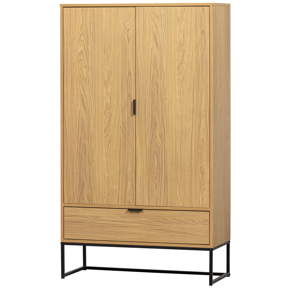 SILAS 2-DEURS KAST EIKEN DECOR [fsc]