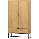 SILAS 2-DEURS KAST EIKEN DECOR [fsc]