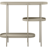 NOAN SIDETABLE HOUT/METAAL ANTIEK BEIGE